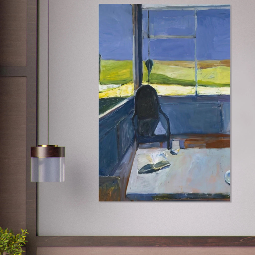 Interior with Book Poster | Richard Diebenkorn Poster | Richard Diebenkorn Shop