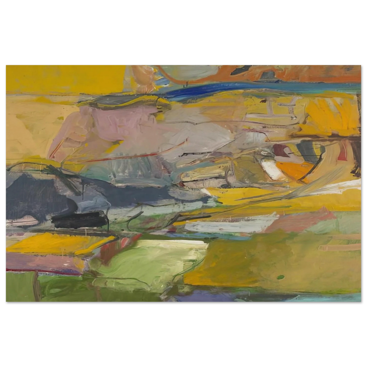 Berkeley #57 Poster | Richard Diebenkorn Poster | Richard Diebenkorn Shop