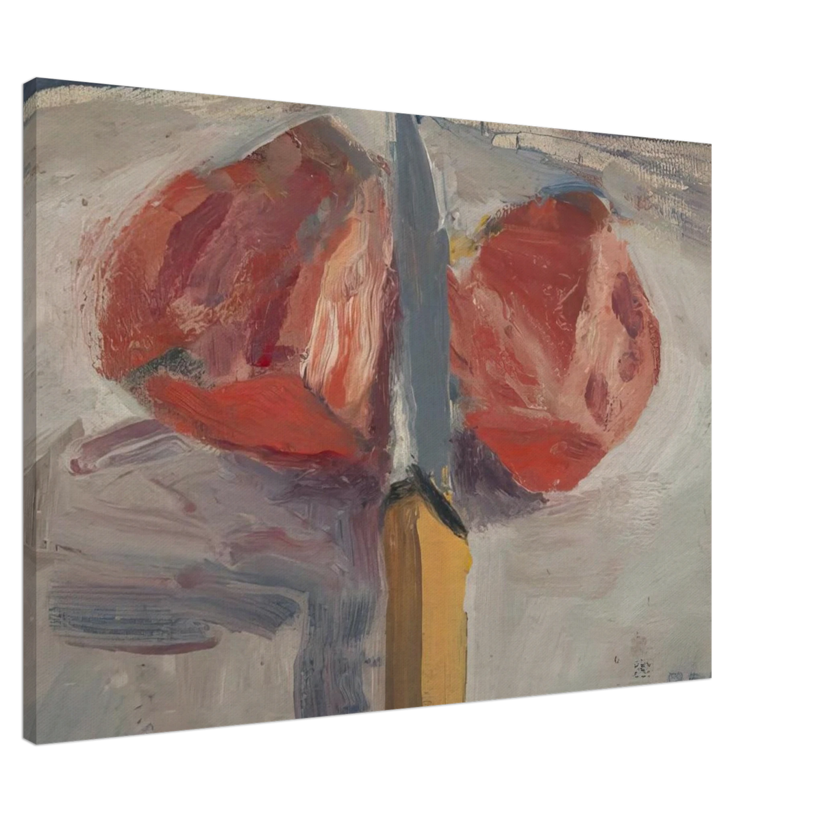Tomato and Knife Canvas | Richard Diebenkorn Canvas | Richard Diebenkorn Shop