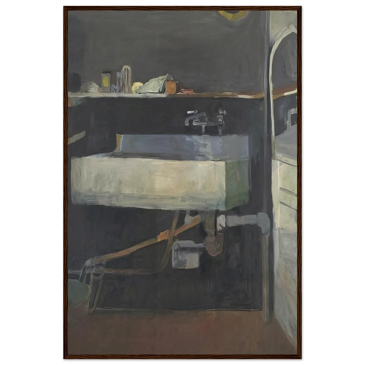 Corner of Studio – Sink Framed Poster | Richard Diebenkorn Framed Prints Wall Art | Richard Diebenkorn Shop