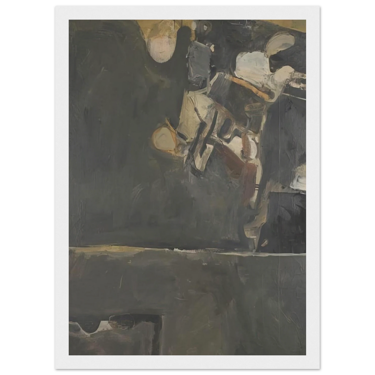 Berkeley #20 Framed Poster | Richard Diebenkorn Framed Prints Wall Art | Richard Diebenkorn Shop