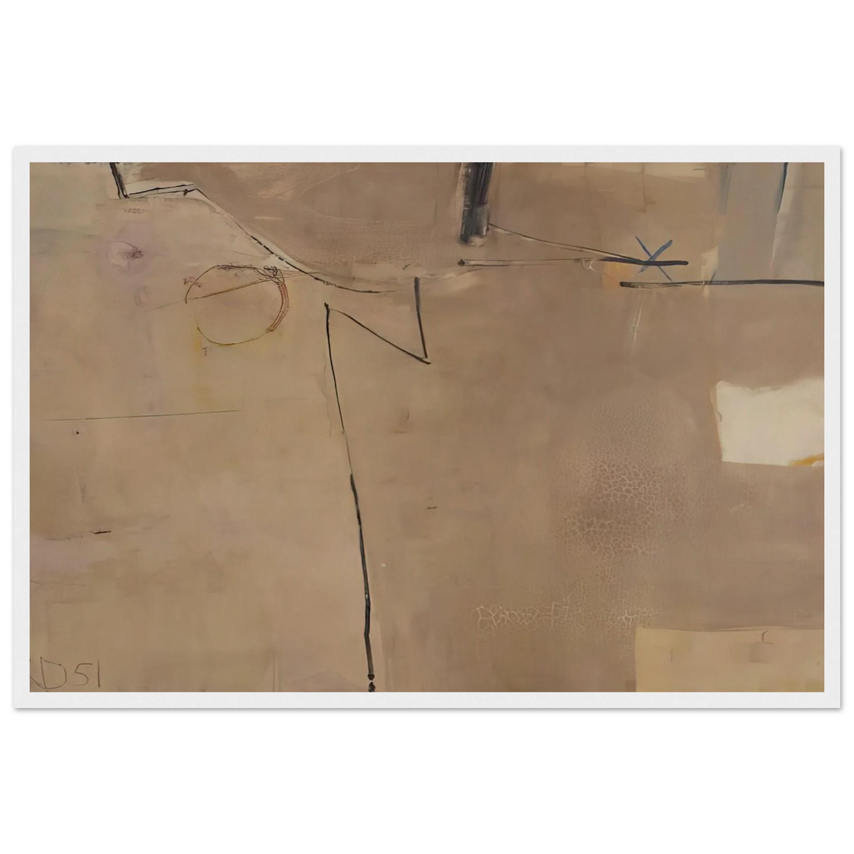 #22 Albuquerque Framed Poster | Richard Diebenkorn Framed Prints Wall Art | Richard Diebenkorn Shop