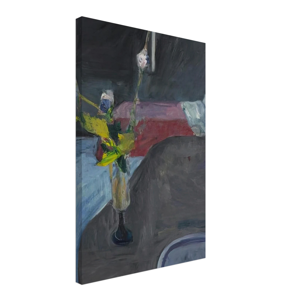 Interior with Flowers Canvas | Richard Diebenkorn Canvas | Richard Diebenkorn Shop
