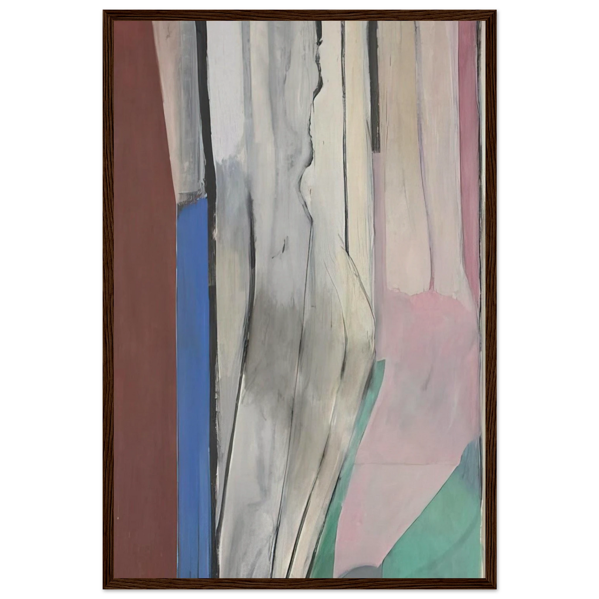 Ocean Park #6 Framed Poster | Richard Diebenkorn Framed Prints Wall Art | Richard Diebenkorn Shop