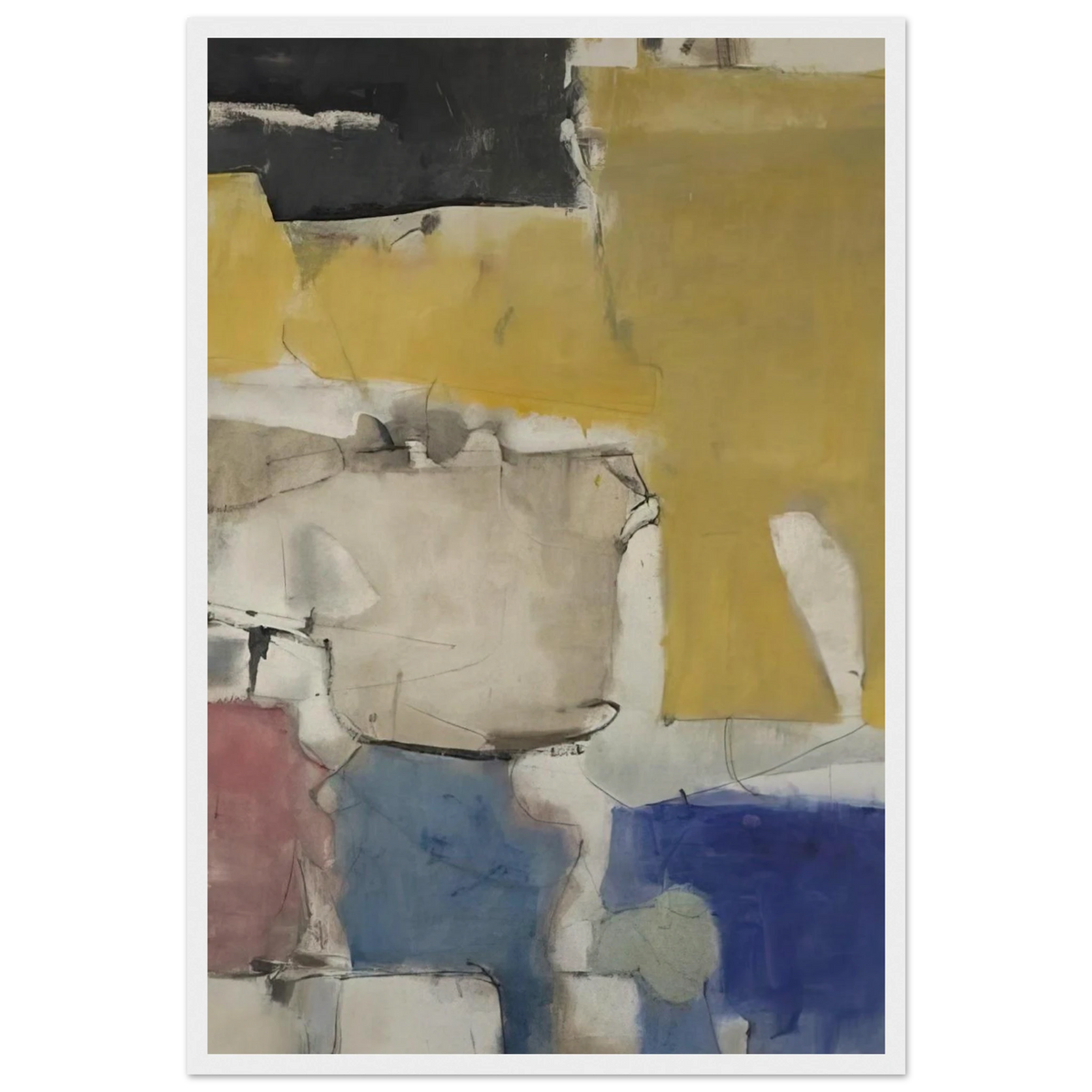 Albuquerque #9 Framed Poster | Richard Diebenkorn Framed Prints Wall Art | Richard Diebenkorn Shop