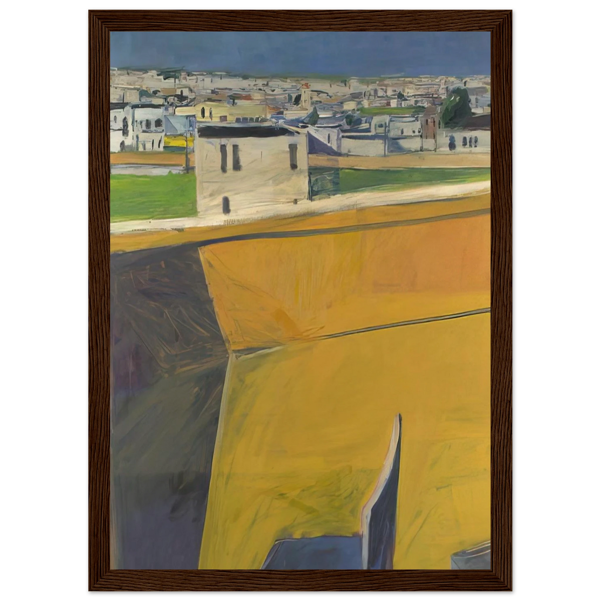 Yellow Porch Framed Poster | Richard Diebenkorn Framed Prints Wall Art | Richard Diebenkorn Shop