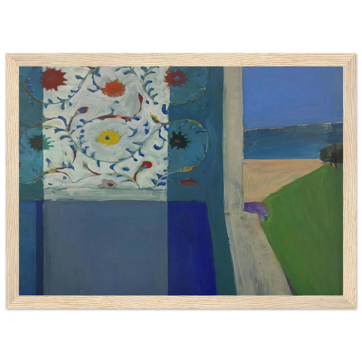 Recollections of a Visit to Leningrad Framed Poster | Richard Diebenkorn Framed Prints Wall Art | Richard Diebenkorn Shop