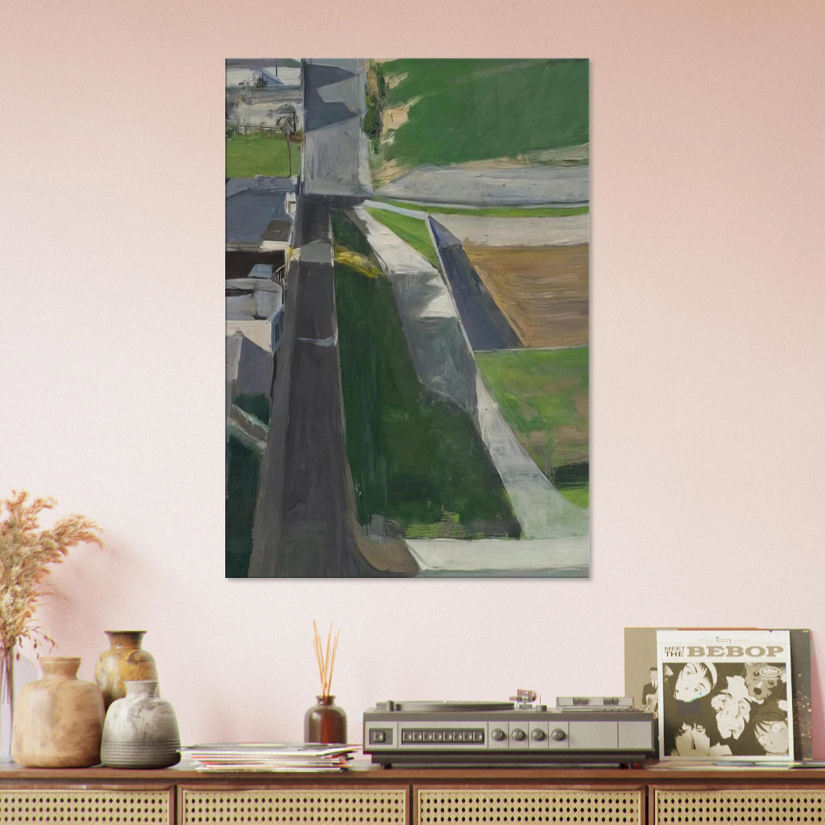 Cityscape I Canvas | Richard Diebenkorn Canvas | Richard Diebenkorn Shop