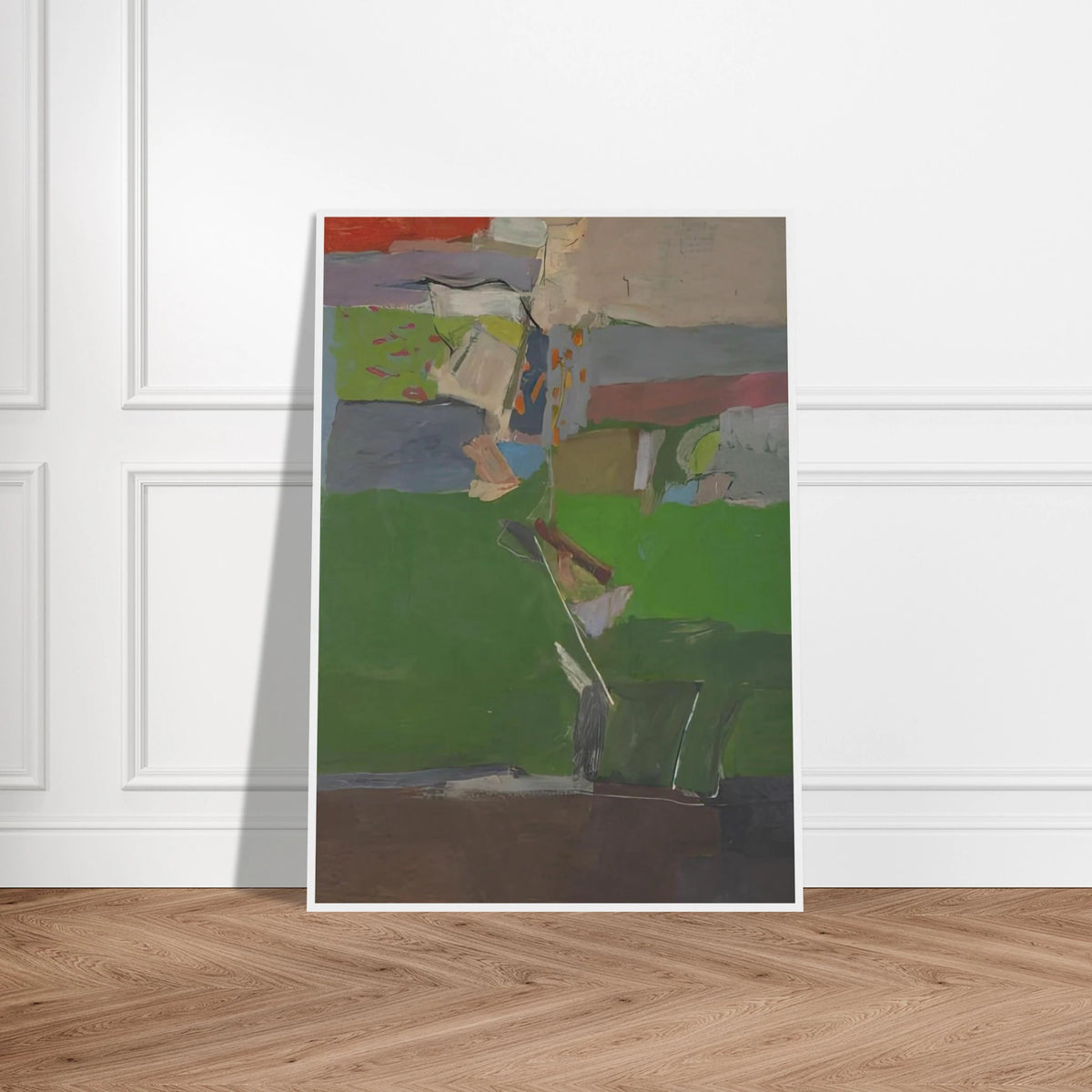 Berkeley #13 Framed Poster | Richard Diebenkorn Framed Prints Wall Art | Richard Diebenkorn Shop