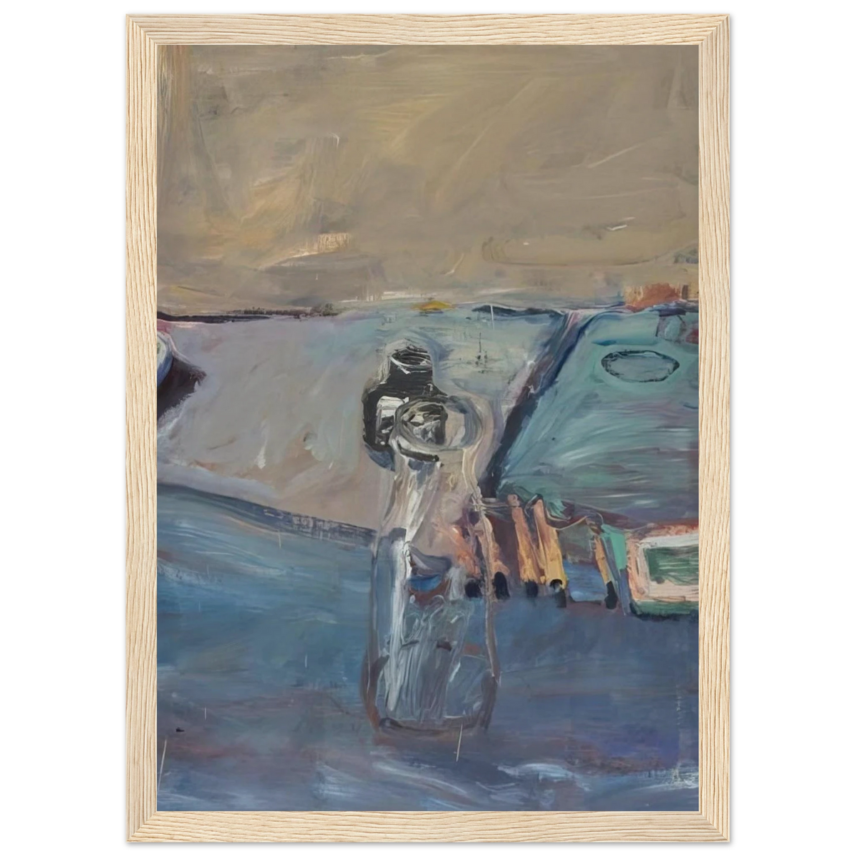 Bottles Framed Poster | Richard Diebenkorn Framed Prints Wall Art | Richard Diebenkorn Shop