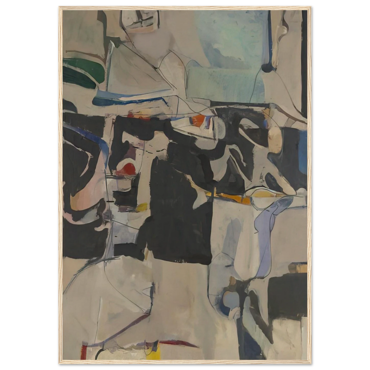 Urbana #6 Framed Poster | Richard Diebenkorn Framed Prints Wall Art | Richard Diebenkorn Shop
