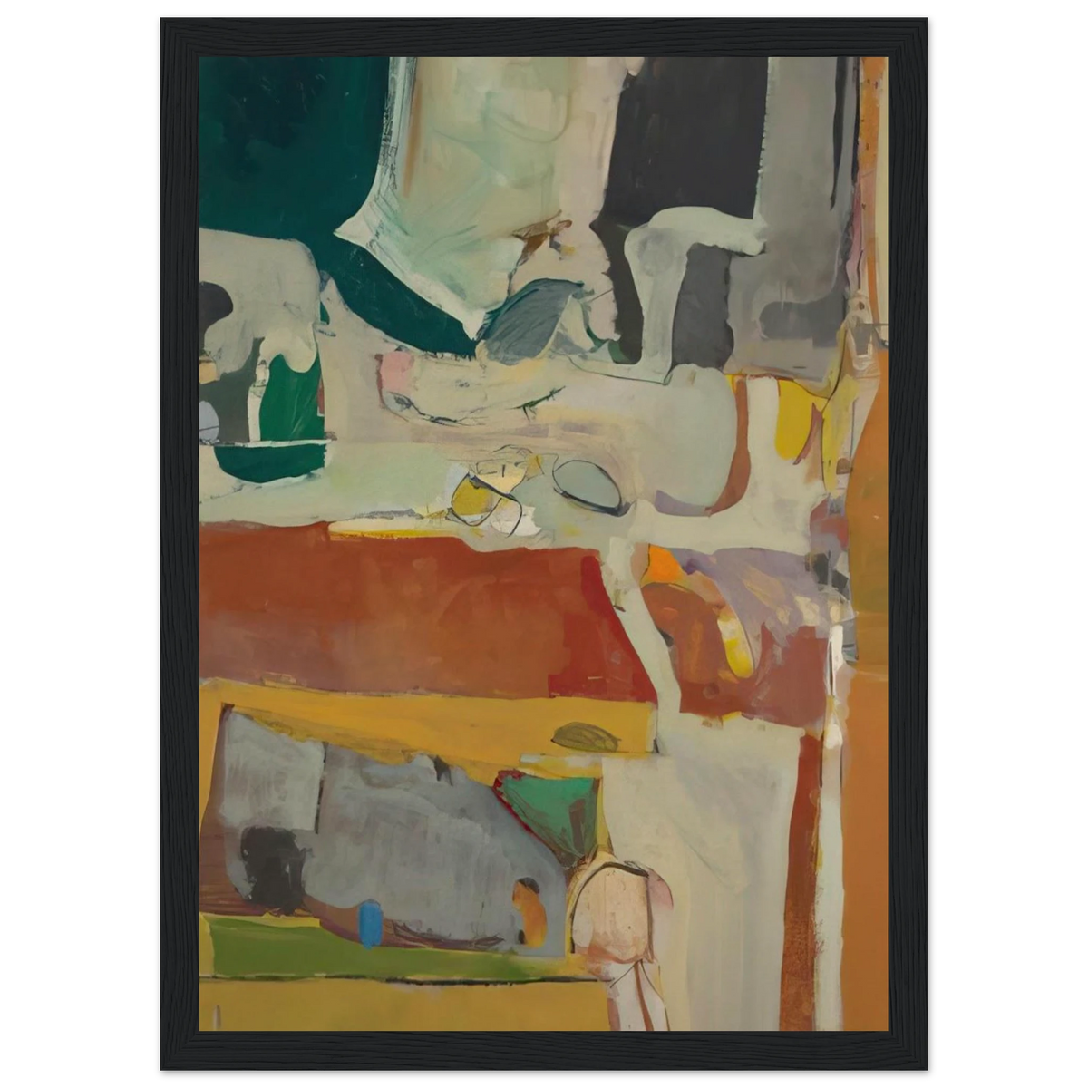 Urbana #4 Framed Poster | Richard Diebenkorn Framed Prints Wall Art | Richard Diebenkorn Shop