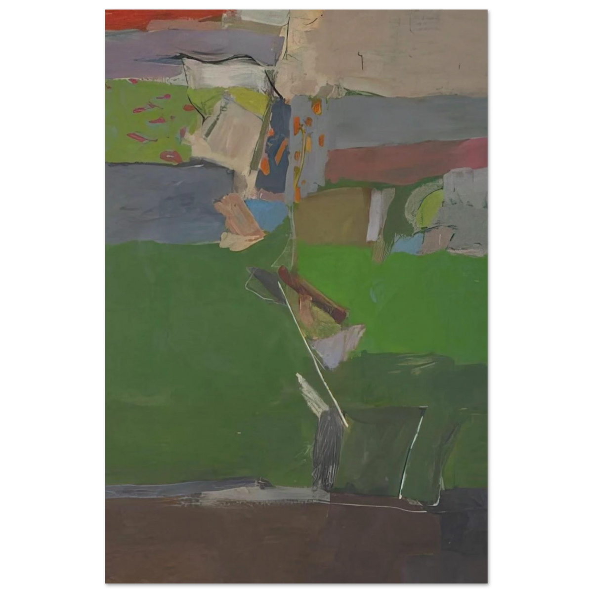 Berkeley #13 Poster | Richard Diebenkorn Poster | Richard Diebenkorn Shop