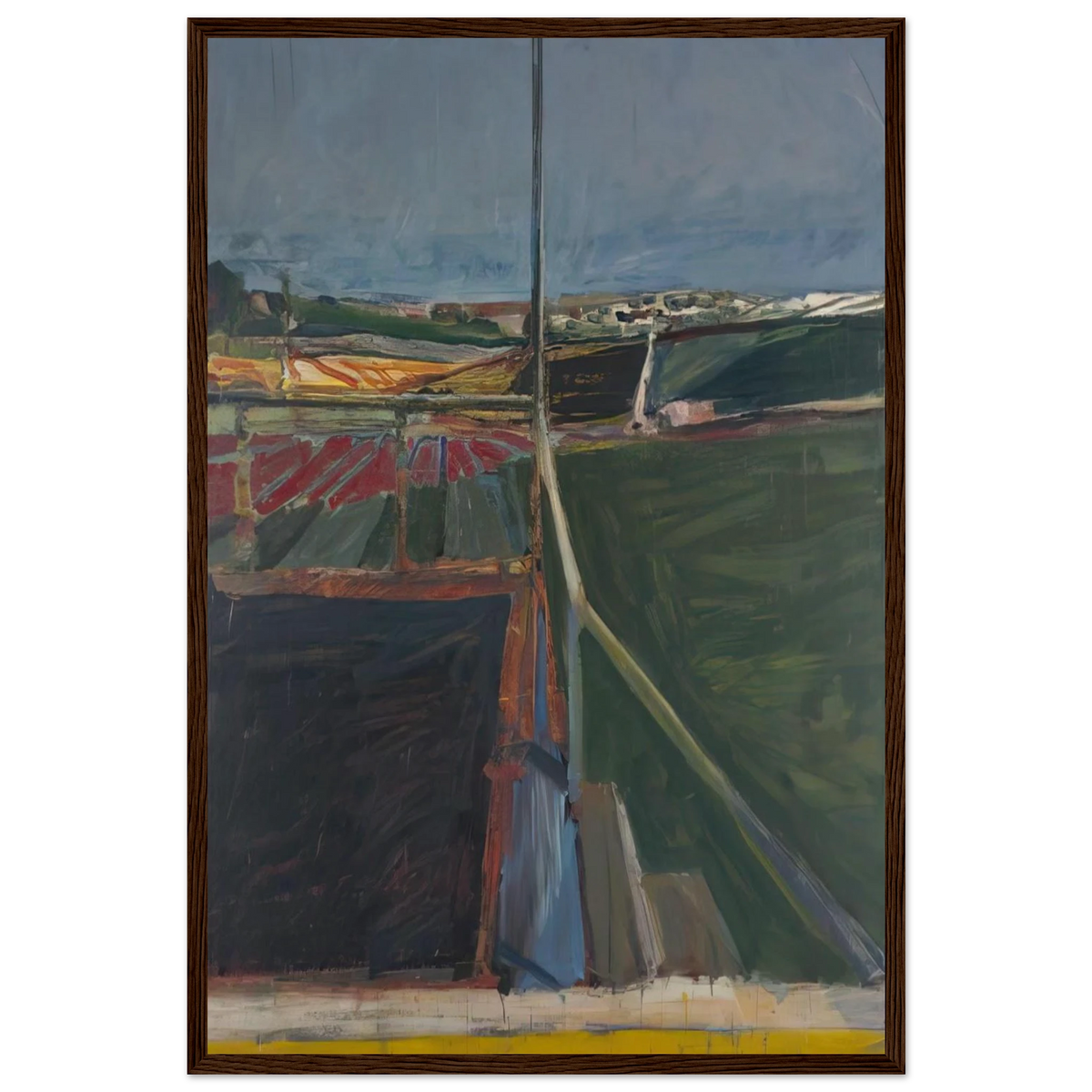View from the Porch Framed Poster | Richard Diebenkorn Framed Prints Wall Art | Richard Diebenkorn Shop