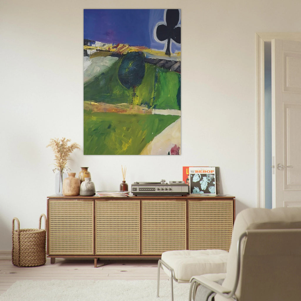 Landscape with Figure Poster | Richard Diebenkorn Poster | Richard Diebenkorn Shop