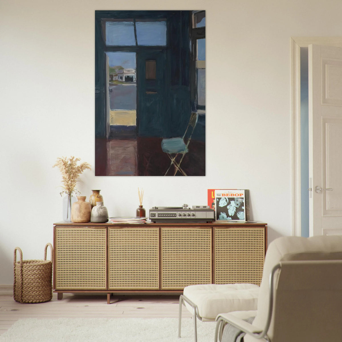 Interior with Doorway Poster | Richard Diebenkorn Poster | Richard Diebenkorn Shop