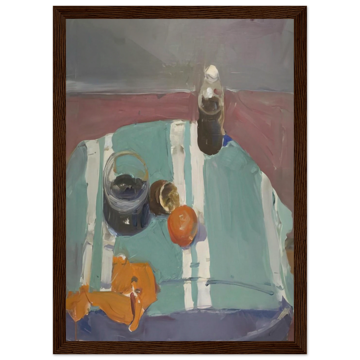 Still Life with Orange Peel Framed Poster | Richard Diebenkorn Framed Prints Wall Art | Richard Diebenkorn Shop