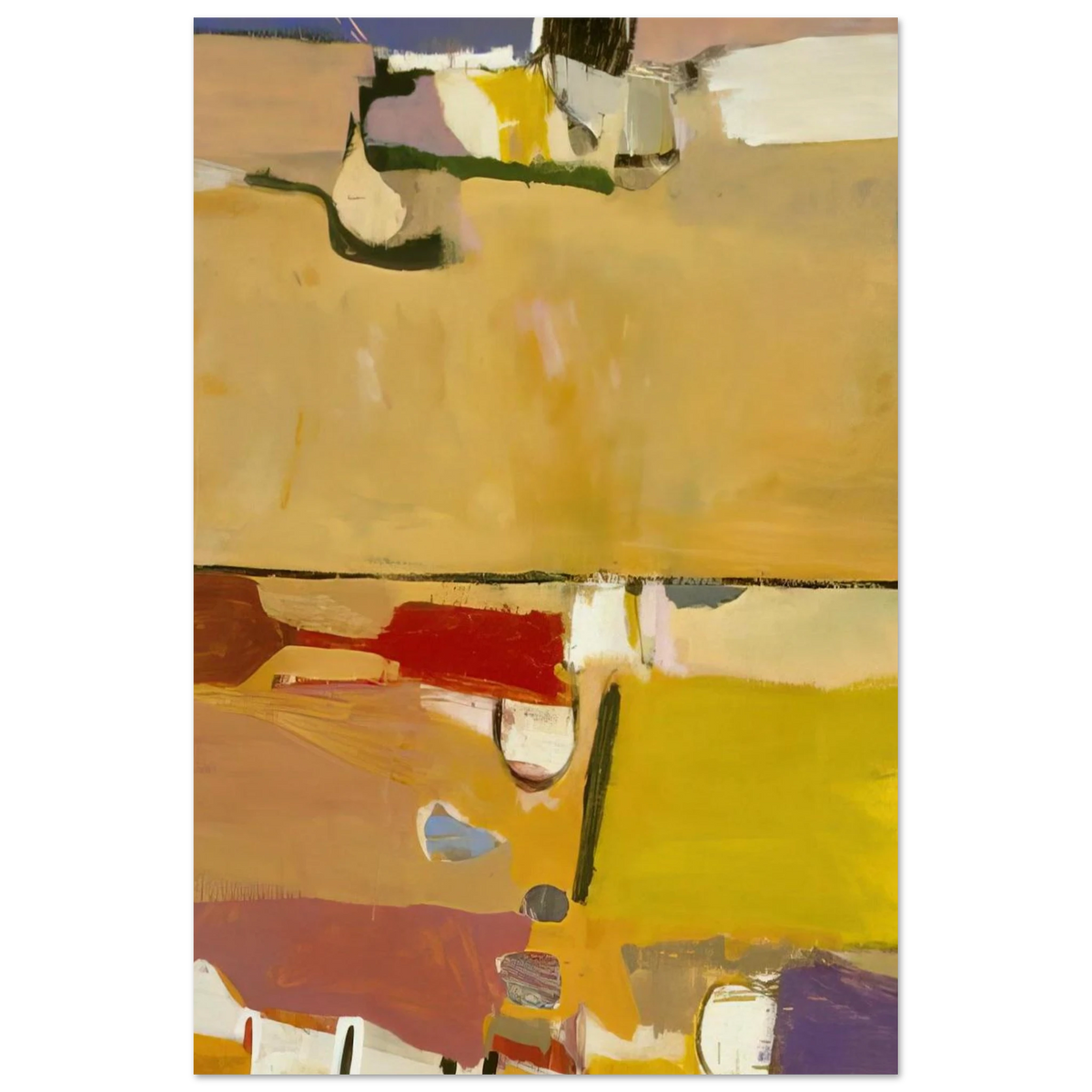 A Day at the Races Poster | Richard Diebenkorn Poster | Richard Diebenkorn Shop