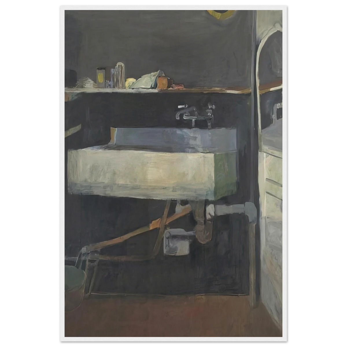 Corner of Studio – Sink Framed Poster | Richard Diebenkorn Framed Prints Wall Art | Richard Diebenkorn Shop