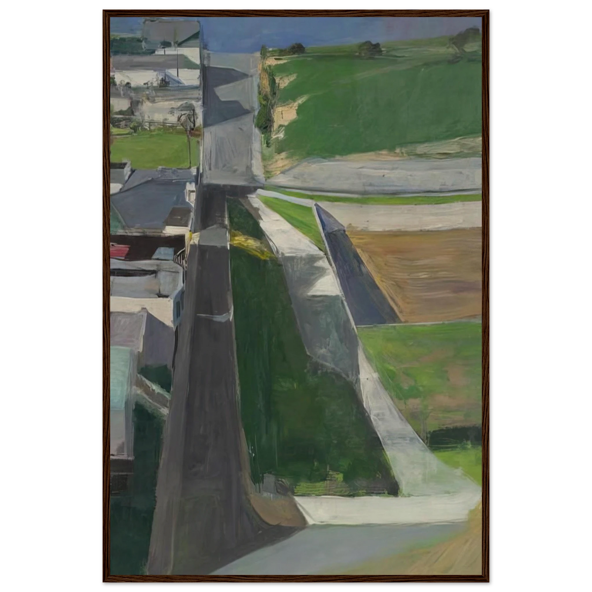 Cityscape I Framed Poster | Richard Diebenkorn Framed Prints Wall Art | Richard Diebenkorn Shop