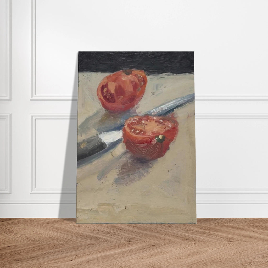 Knife  Tomato I Canvas | Richard Diebenkorn Canvas | Richard Diebenkorn Shop