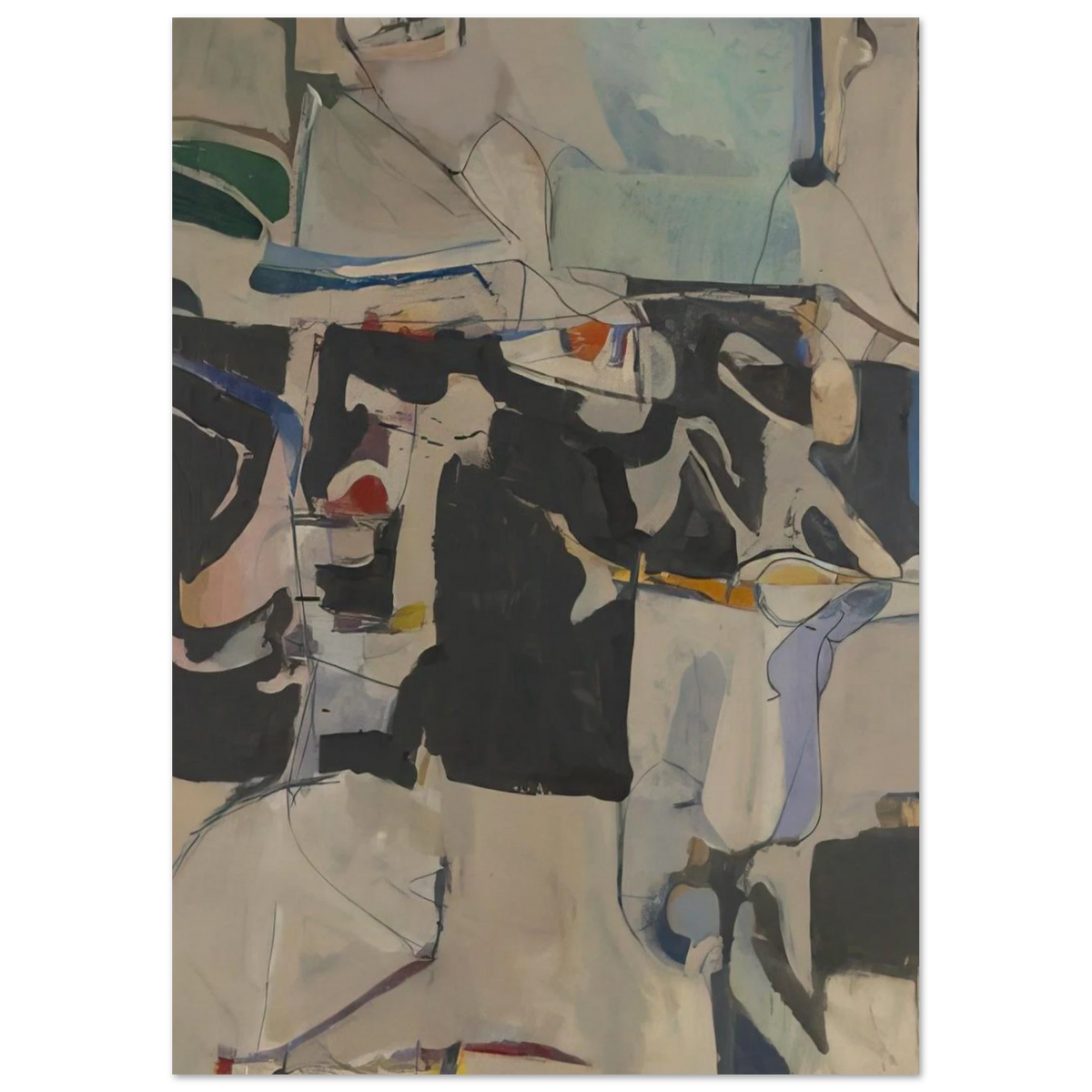 Urbana #6 Poster | Richard Diebenkorn Poster | Richard Diebenkorn Shop