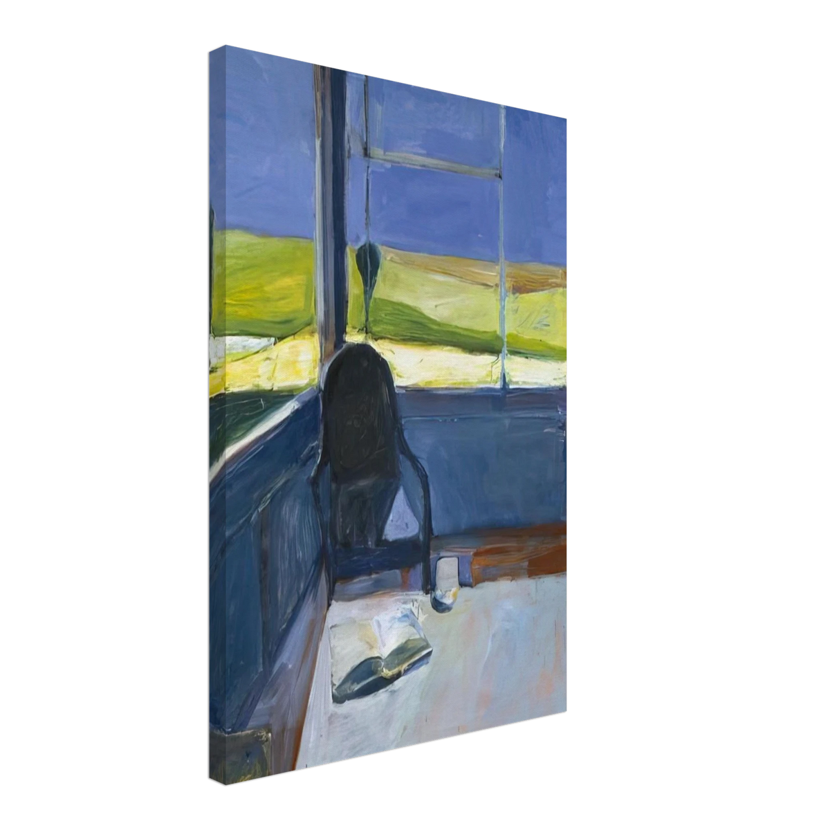 Interior with Book Canvas | Richard Diebenkorn Canvas | Richard Diebenkorn Shop