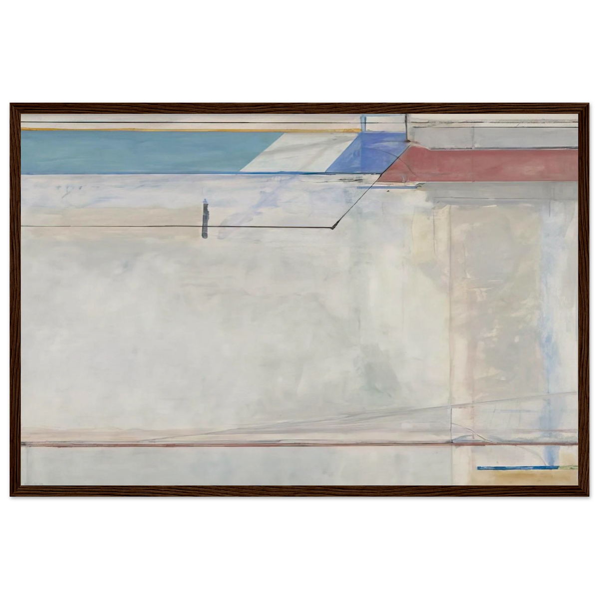 Ocean Park #63 Framed Poster | Richard Diebenkorn Framed Prints Wall Art | Richard Diebenkorn Shop