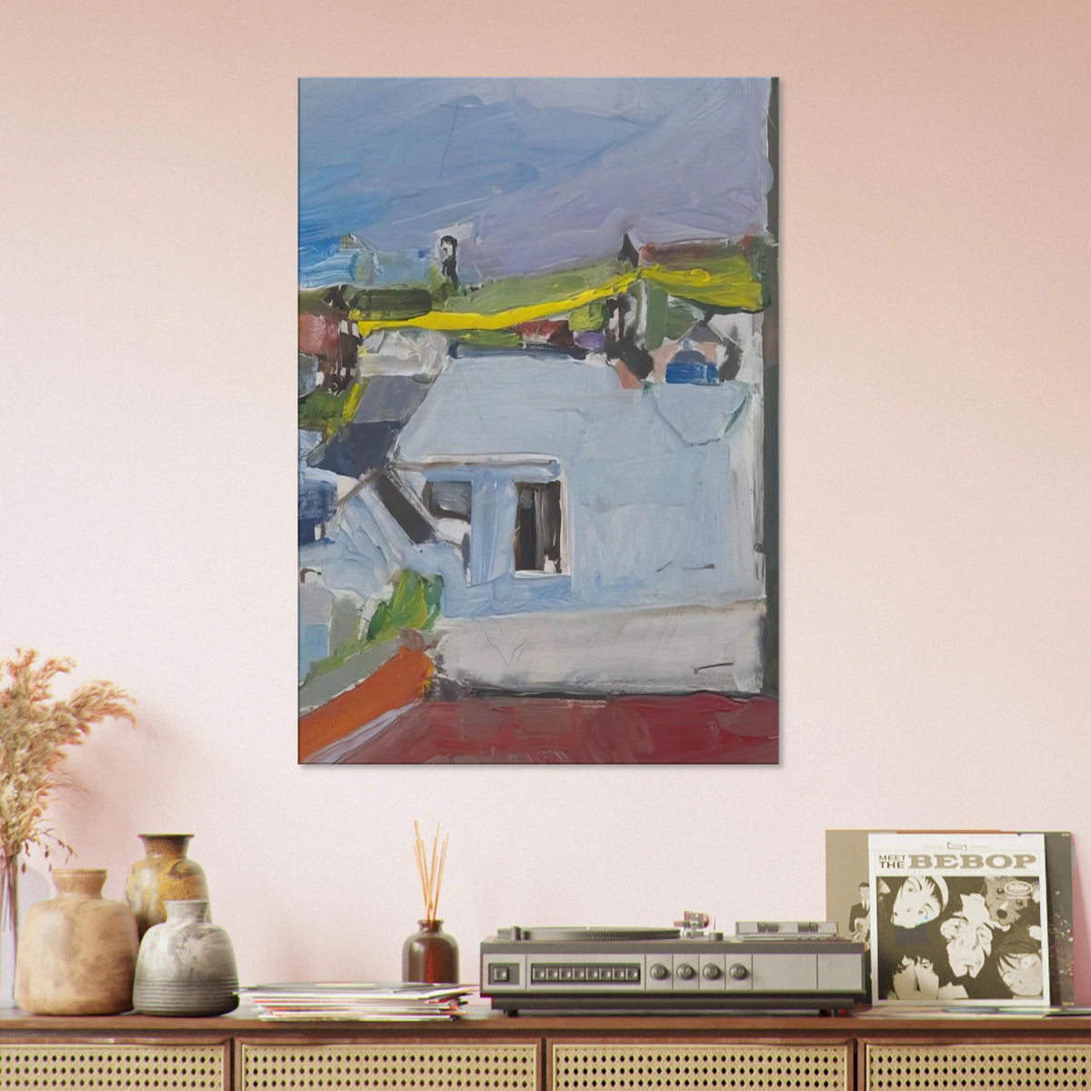 Chabot Valley Canvas | Richard Diebenkorn Canvas | Richard Diebenkorn Shop