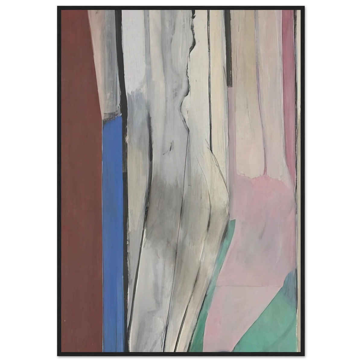 Ocean Park #6 Framed Poster | Richard Diebenkorn Framed Prints Wall Art | Richard Diebenkorn Shop