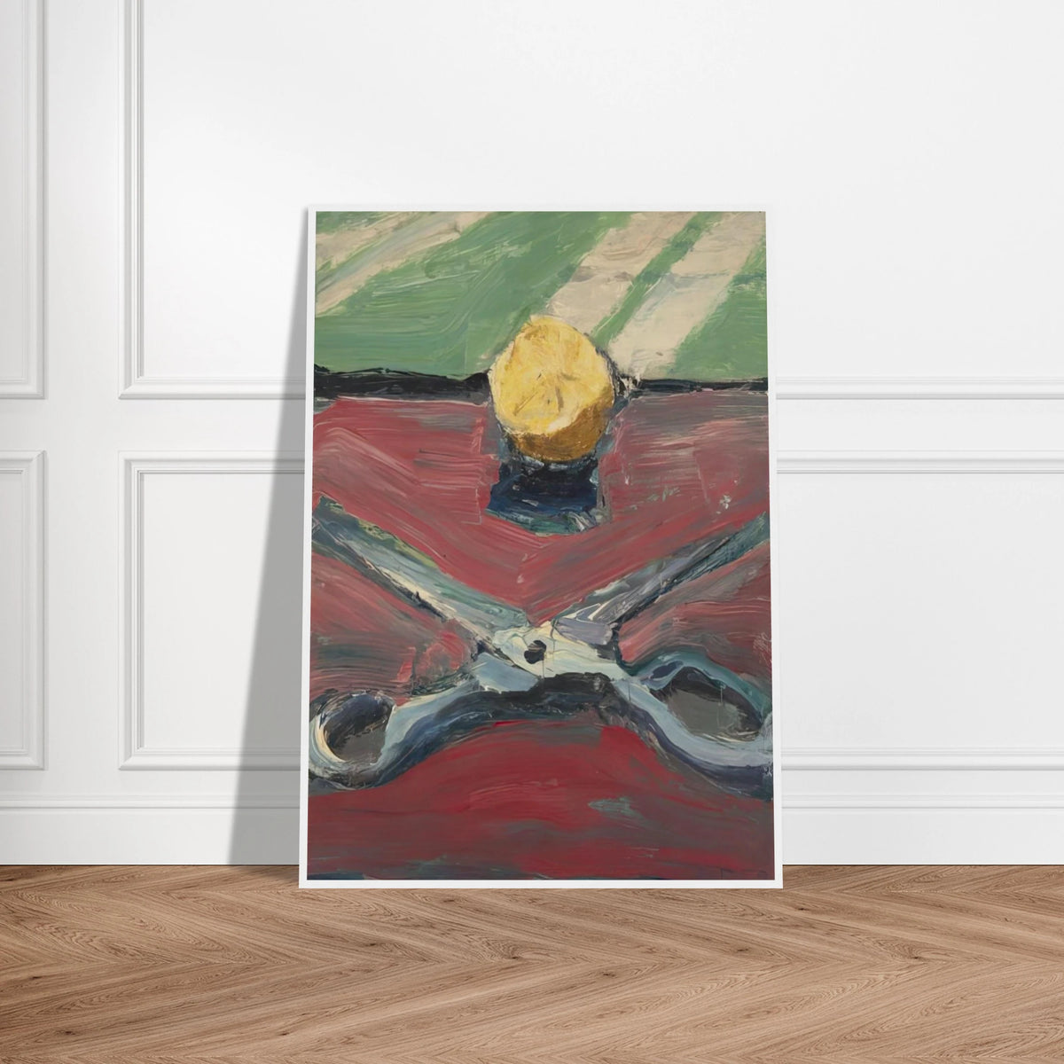 Scissors and Lemon, II Framed Poster | Richard Diebenkorn Framed Prints Wall Art | Richard Diebenkorn Shop