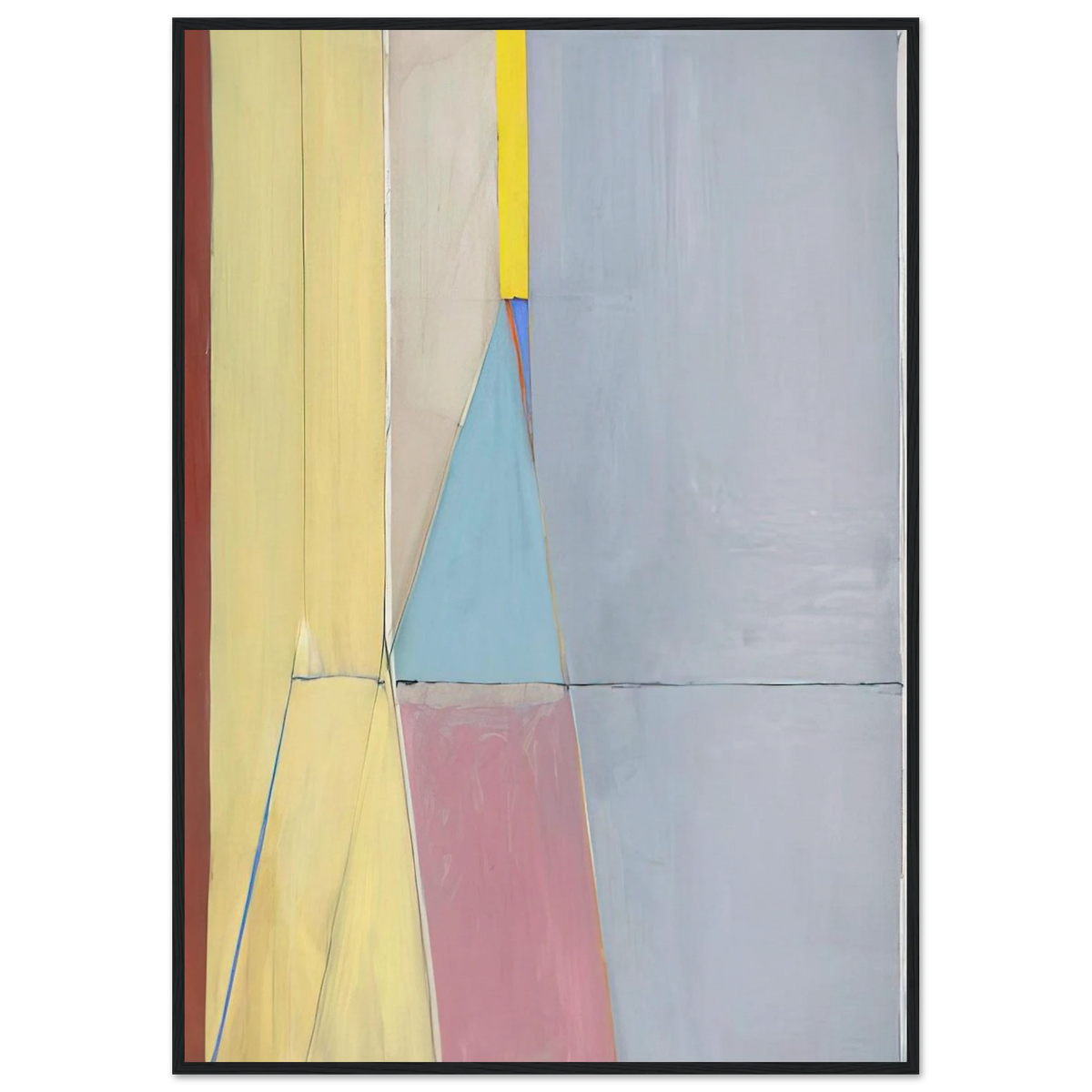 Ocean Park #21 Framed Poster | Richard Diebenkorn Framed Prints Wall Art | Richard Diebenkorn Shop