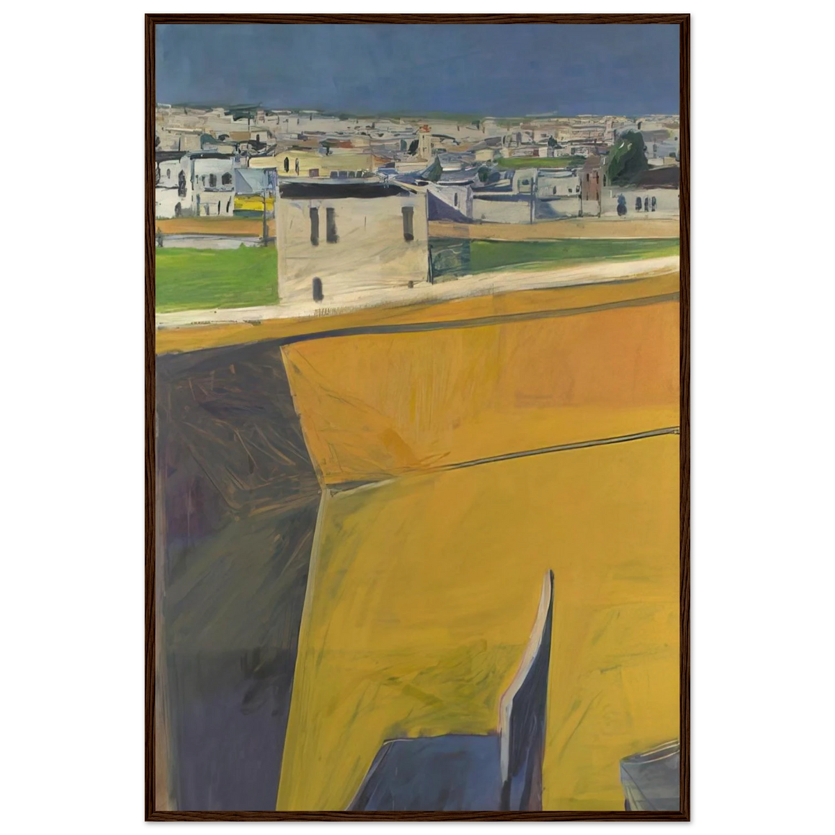 Yellow Porch Framed Poster | Richard Diebenkorn Framed Prints Wall Art | Richard Diebenkorn Shop