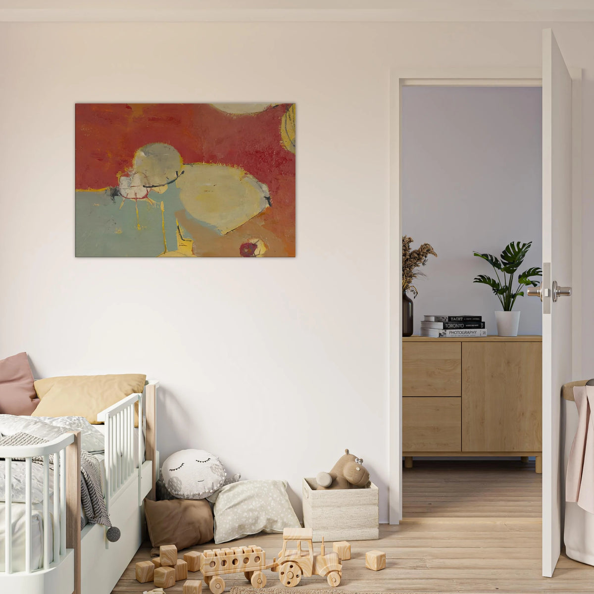 Untitled #2 Sausalito Canvas | Richard Diebenkorn Canvas | Richard Diebenkorn Shop