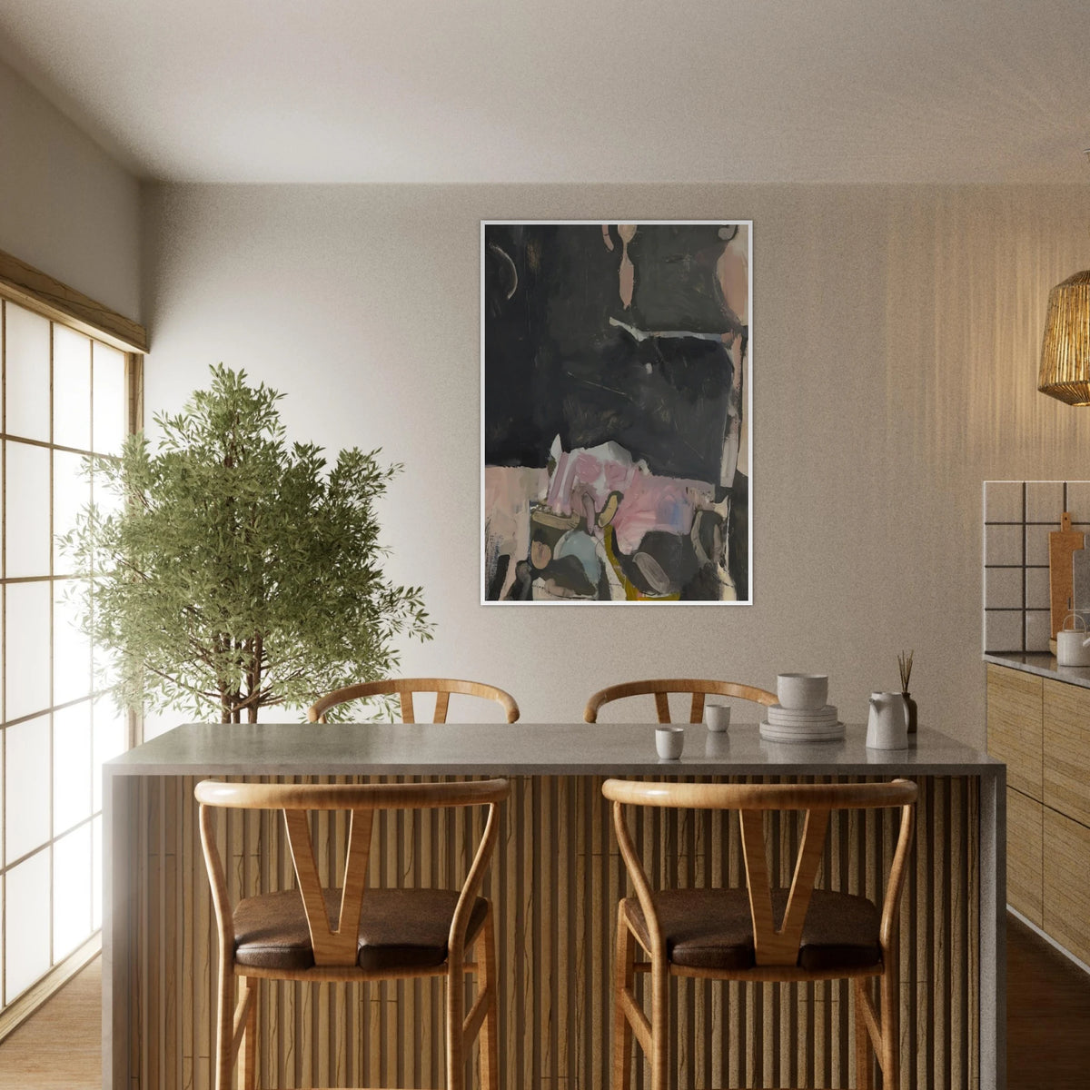 Berkeley #7 Framed Poster | Richard Diebenkorn Framed Prints Wall Art | Richard Diebenkorn Shop