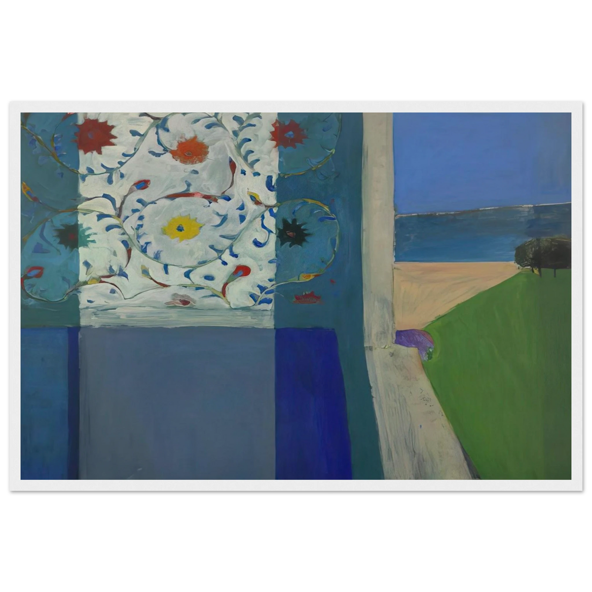 Recollections of a Visit to Leningrad Framed Poster | Richard Diebenkorn Framed Prints Wall Art | Richard Diebenkorn Shop