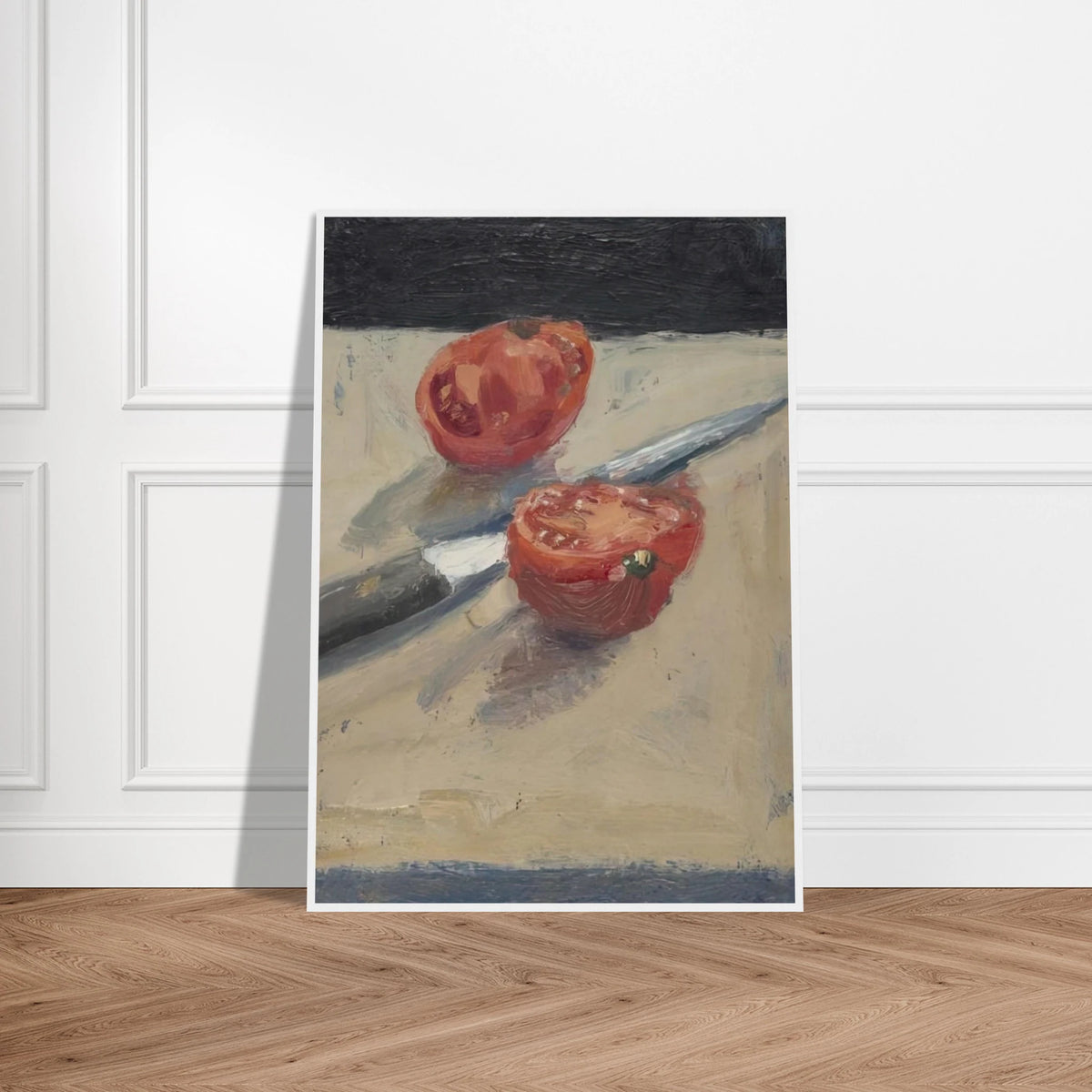 Knife  Tomato I Framed Poster | Richard Diebenkorn Framed Prints Wall Art | Richard Diebenkorn Shop