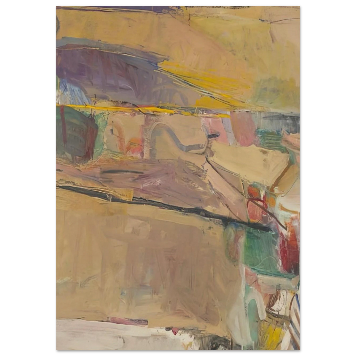 Berkeley #54 Poster | Richard Diebenkorn Poster | Richard Diebenkorn Shop
