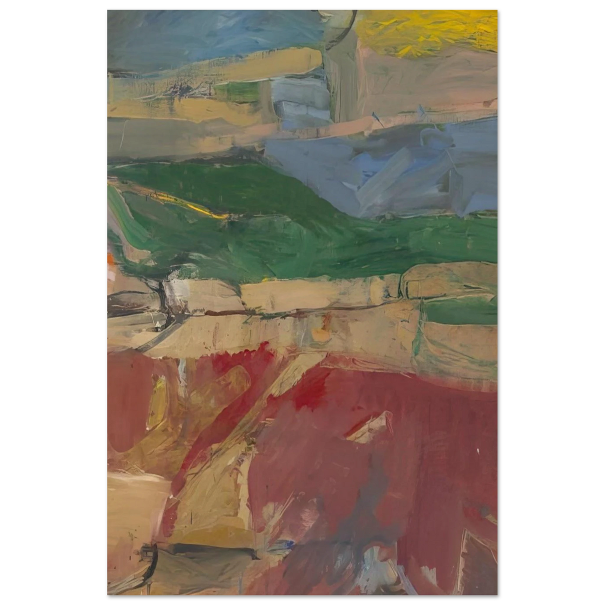 Berkeley #32 Poster | Richard Diebenkorn Poster | Richard Diebenkorn Shop