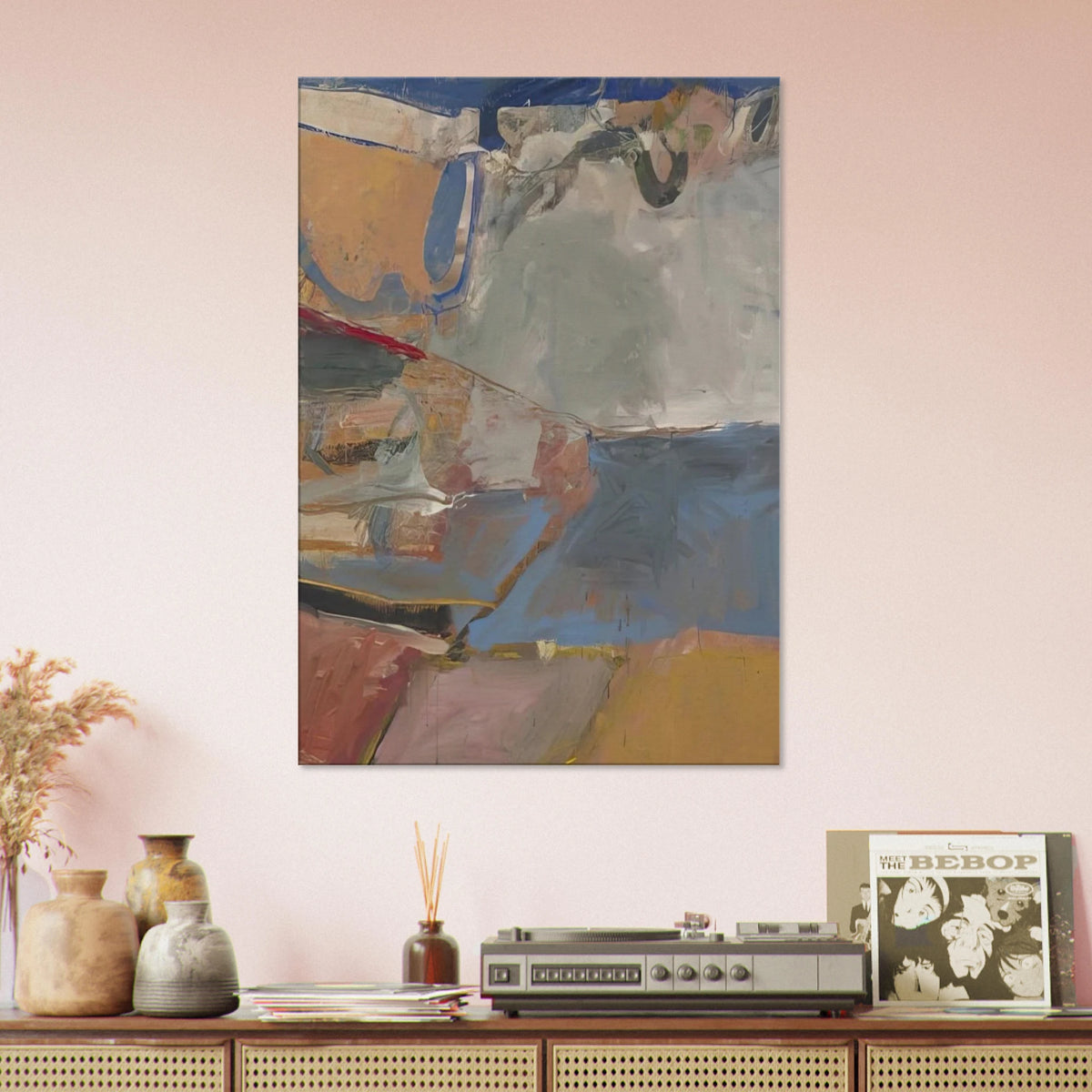 Berkeley #22 Canvas | Richard Diebenkorn Canvas | Richard Diebenkorn Shop