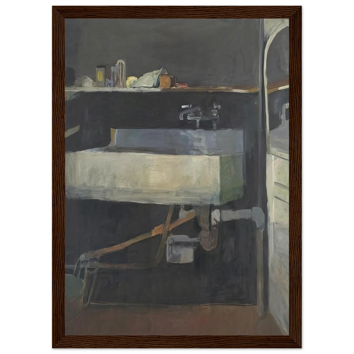 Corner of Studio – Sink Framed Poster | Richard Diebenkorn Framed Prints Wall Art | Richard Diebenkorn Shop