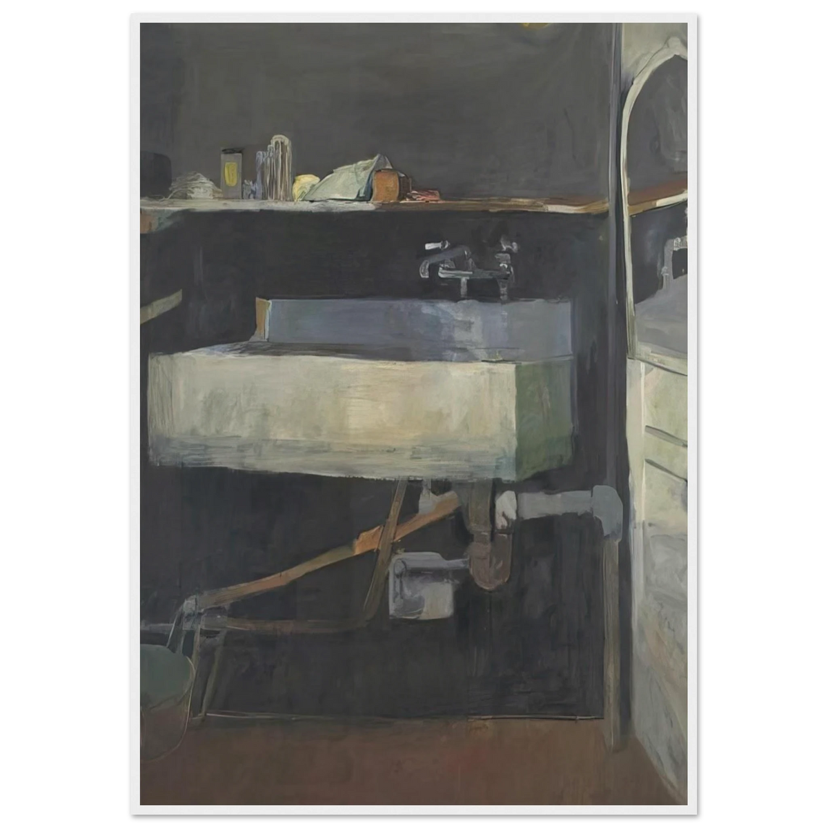 Corner of Studio – Sink Framed Poster | Richard Diebenkorn Framed Prints Wall Art | Richard Diebenkorn Shop