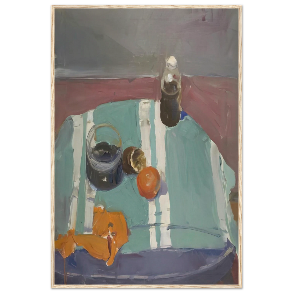 Still Life with Orange Peel Framed Poster | Richard Diebenkorn Framed Prints Wall Art | Richard Diebenkorn Shop
