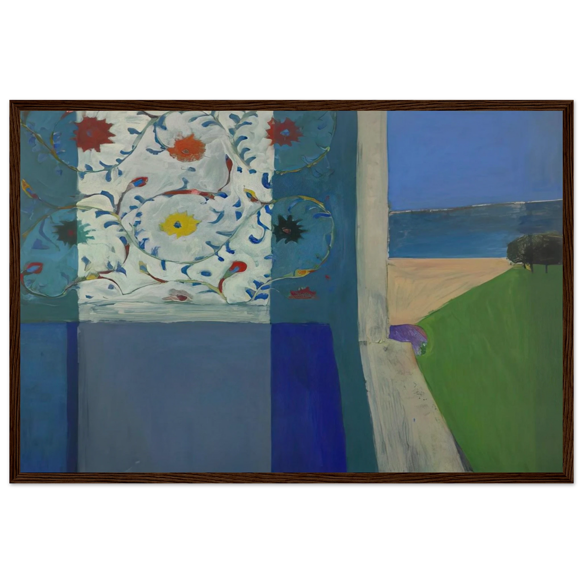 Recollections of a Visit to Leningrad Framed Poster | Richard Diebenkorn Framed Prints Wall Art | Richard Diebenkorn Shop