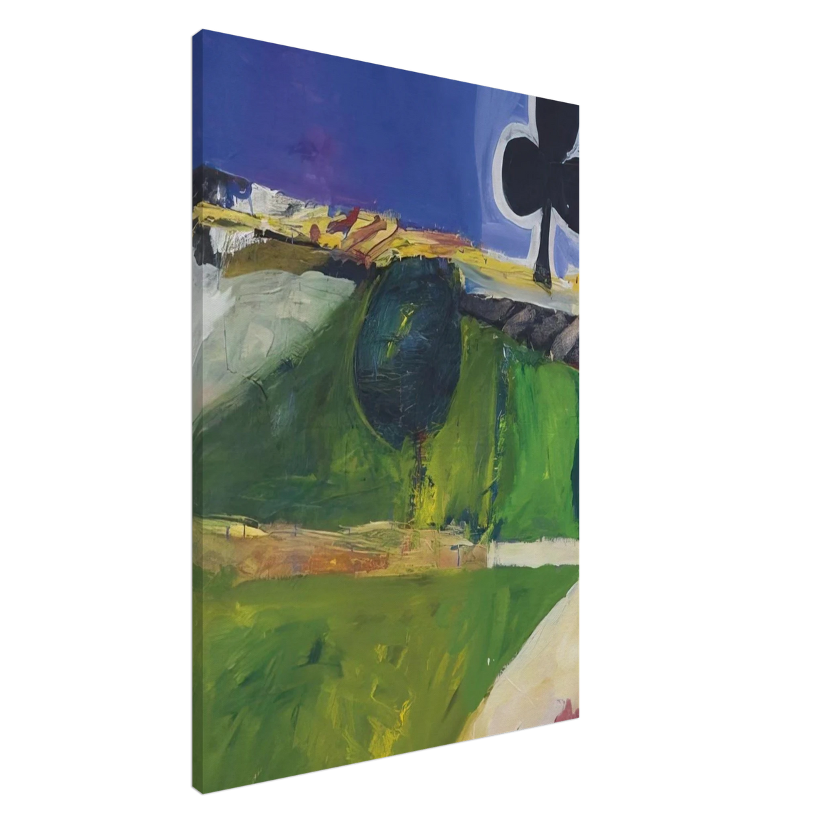 Landscape with Figure Canvas | Richard Diebenkorn Canvas | Richard Diebenkorn Shop