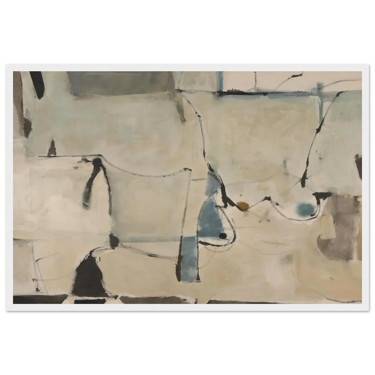 Miller 22 Framed Poster | Richard Diebenkorn Framed Prints Wall Art | Richard Diebenkorn Shop