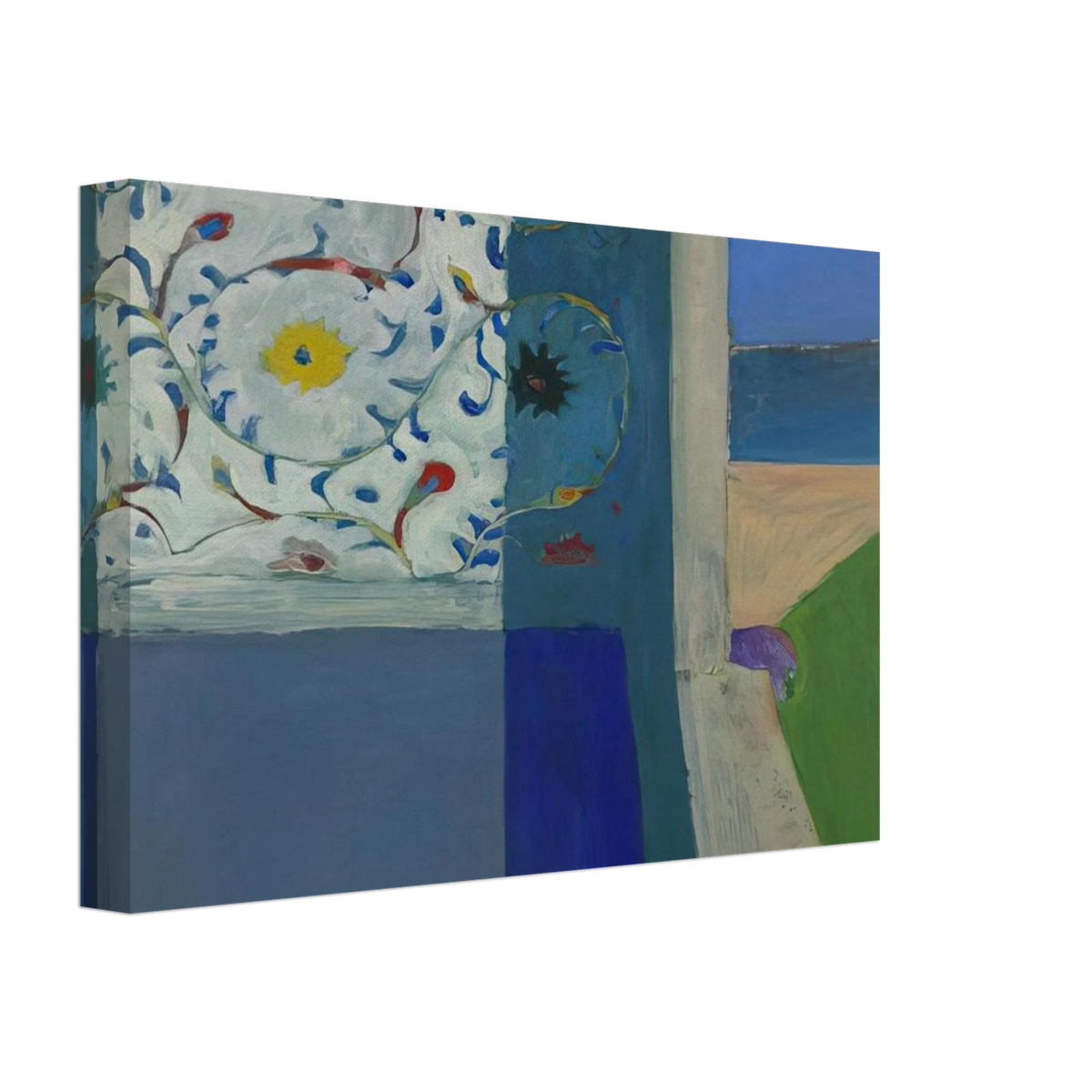 Recollections of a Visit to Leningrad Canvas | Richard Diebenkorn Canvas | Richard Diebenkorn Shop