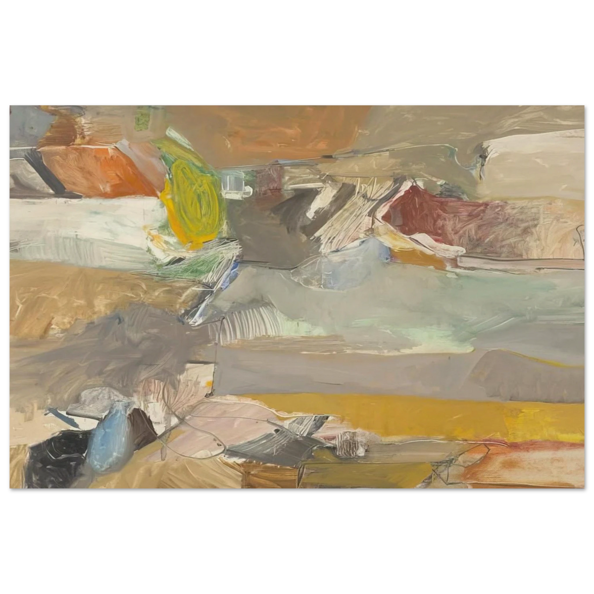 Berkeley #46 Poster | Richard Diebenkorn Poster | Richard Diebenkorn Shop