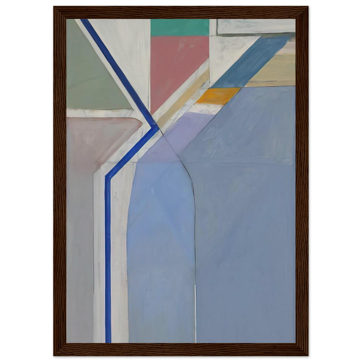 Ocean Park #24 Framed Poster | Richard Diebenkorn Framed Prints Wall Art | Richard Diebenkorn Shop