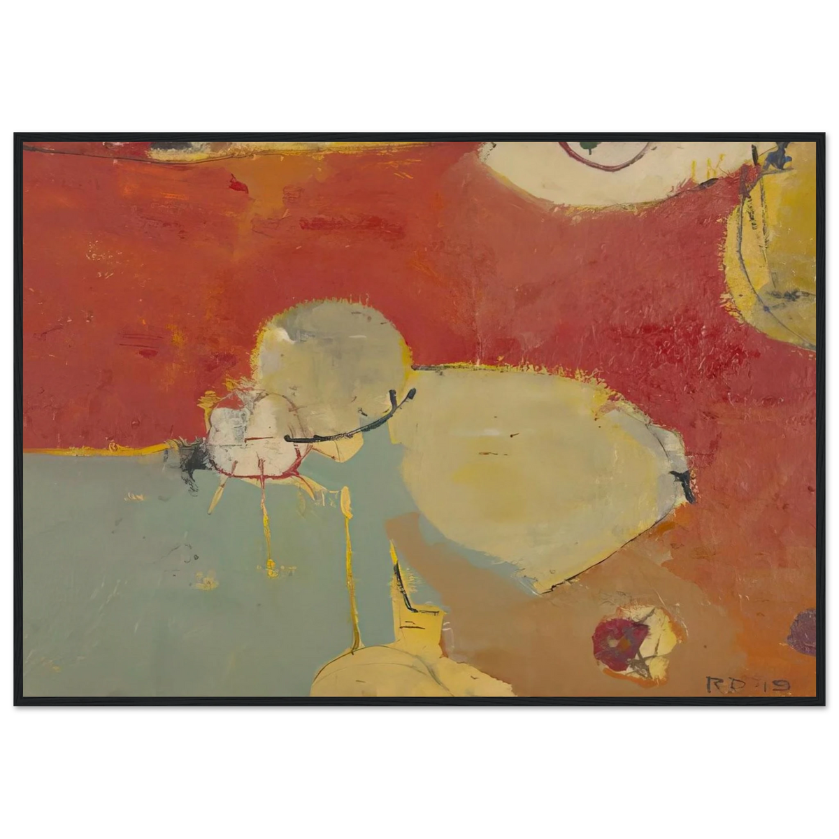 Untitled #2 Sausalito Framed Poster | Richard Diebenkorn Framed Prints Wall Art | Richard Diebenkorn Shop
